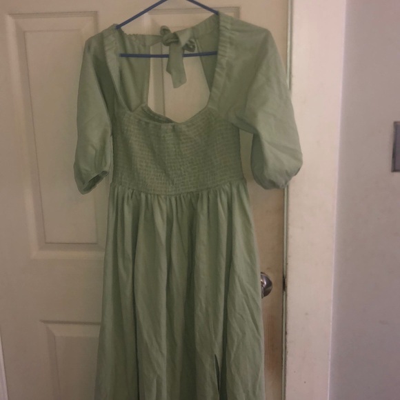 Green nasty gal maxi dress - Picture 5 of 6
